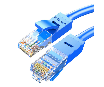 Kabel komputerowy UGREEN Kabel sieciowy Ethernet RJ45 Cat.6 UTP 2m niebieski
